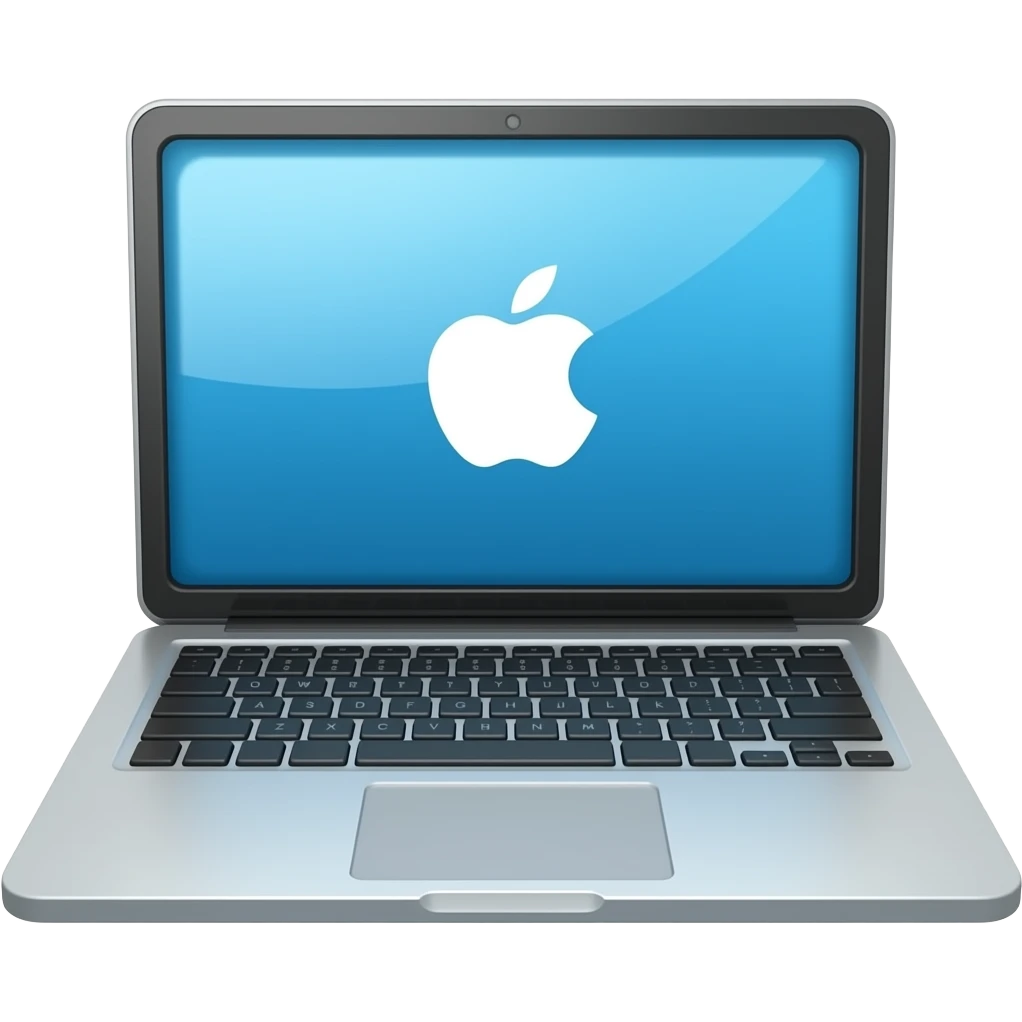 lap top apple emoji