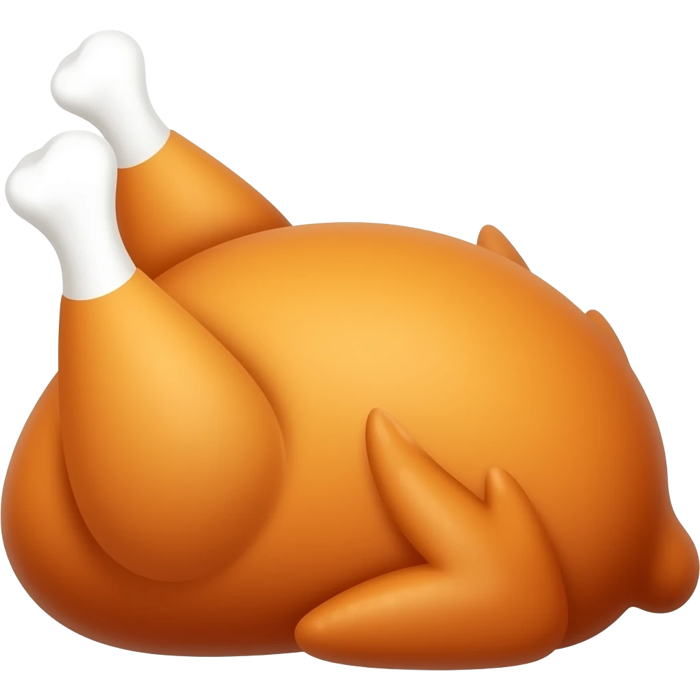Orange chicken emoji
