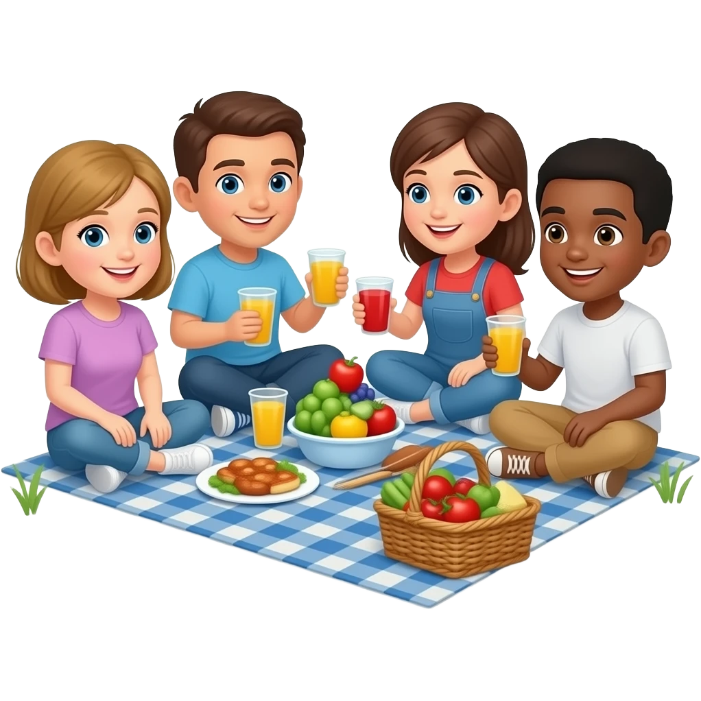 small gettogather for picnic emoji