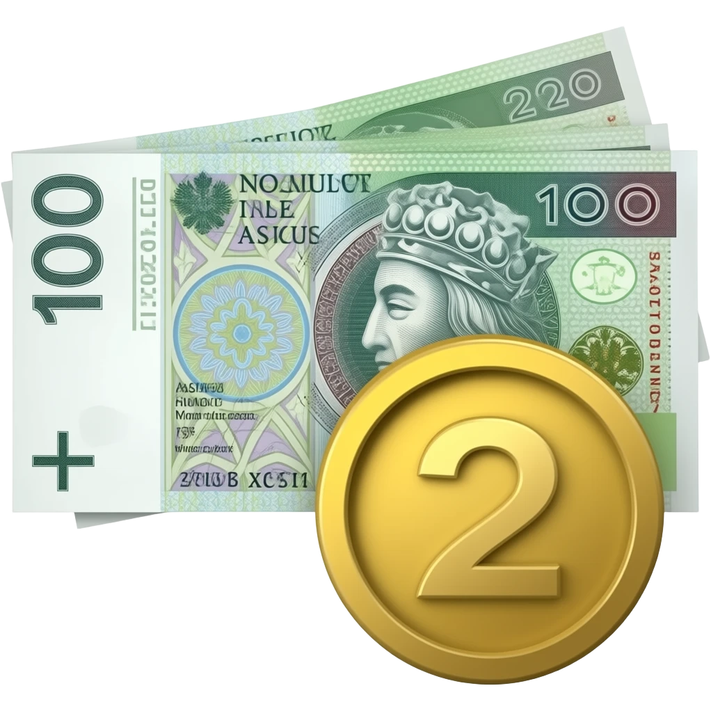 CASH PLN bez napisów emoji