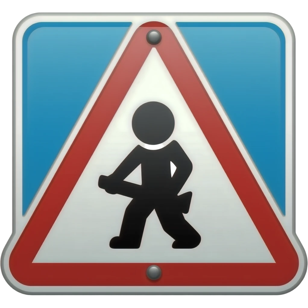 Sign emoji