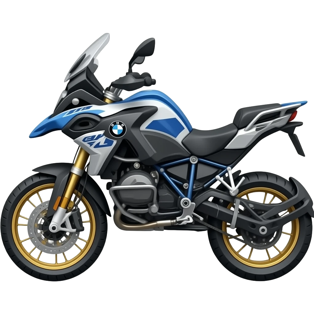 Une BMW R1200GS emoji