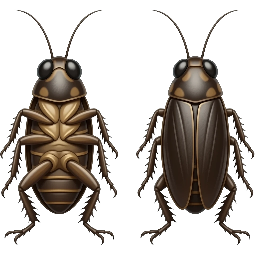 Oogy And cockroaches emoji