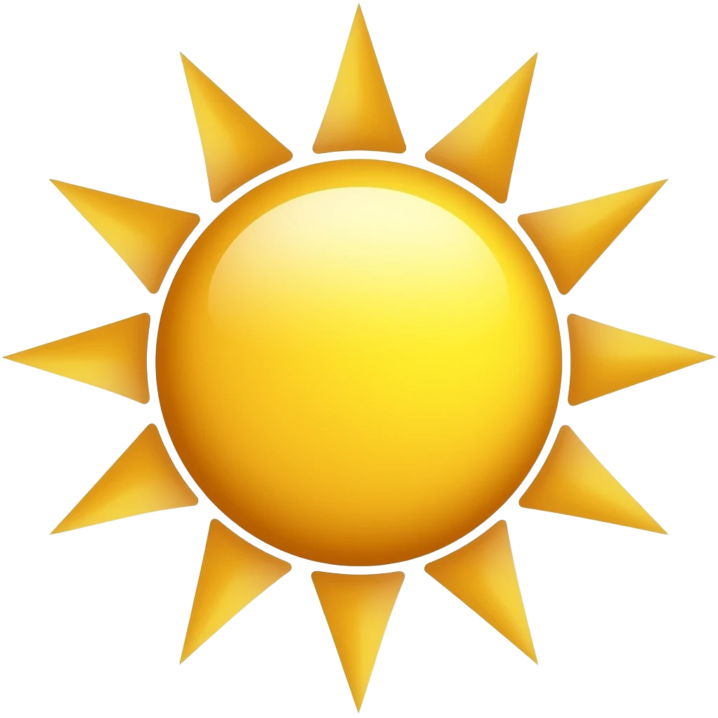 sun emoji