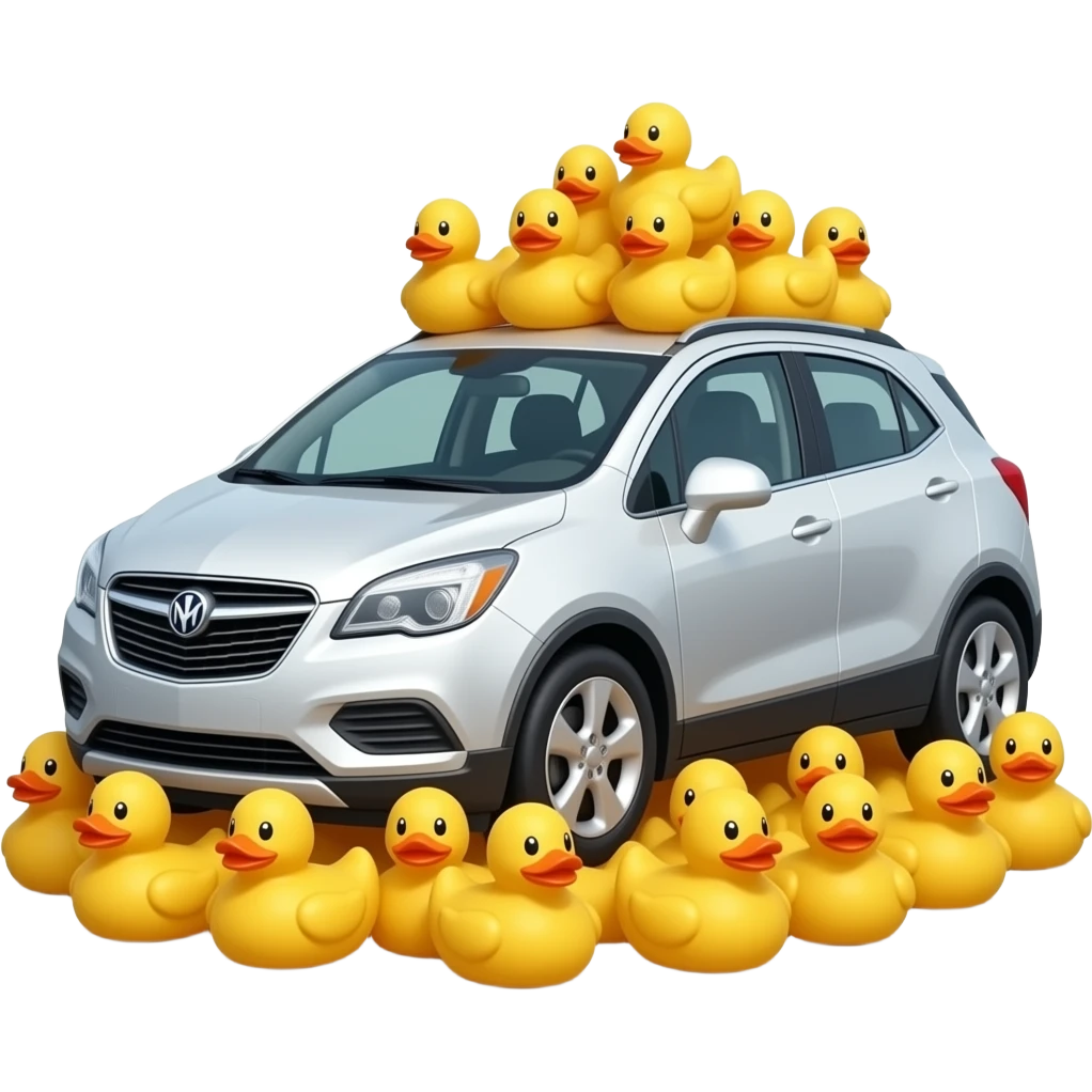 Buick Encore In The Rubber Ducks emoji