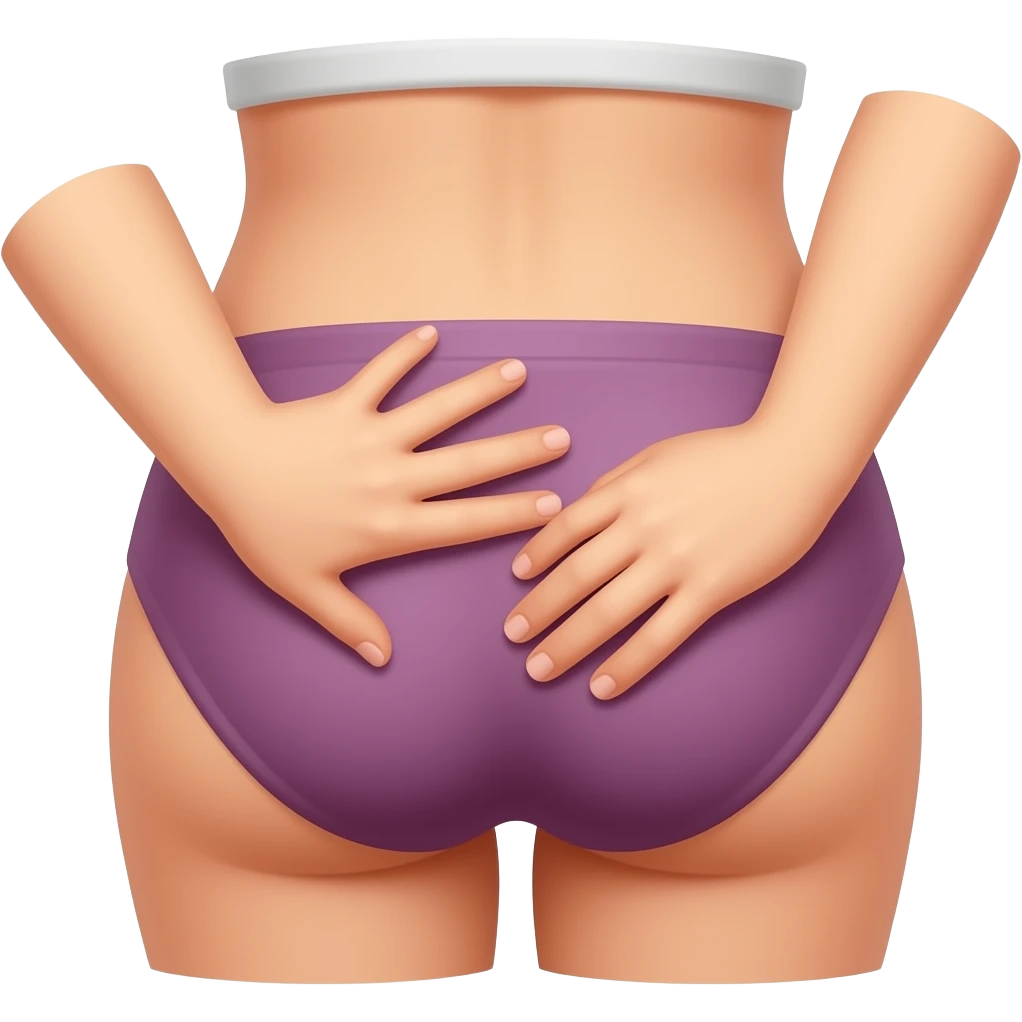 Booty spanking emoji