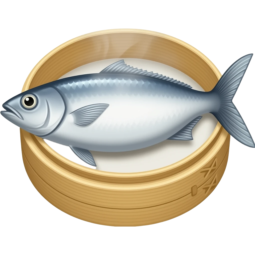 Steamed Whole fish emoji