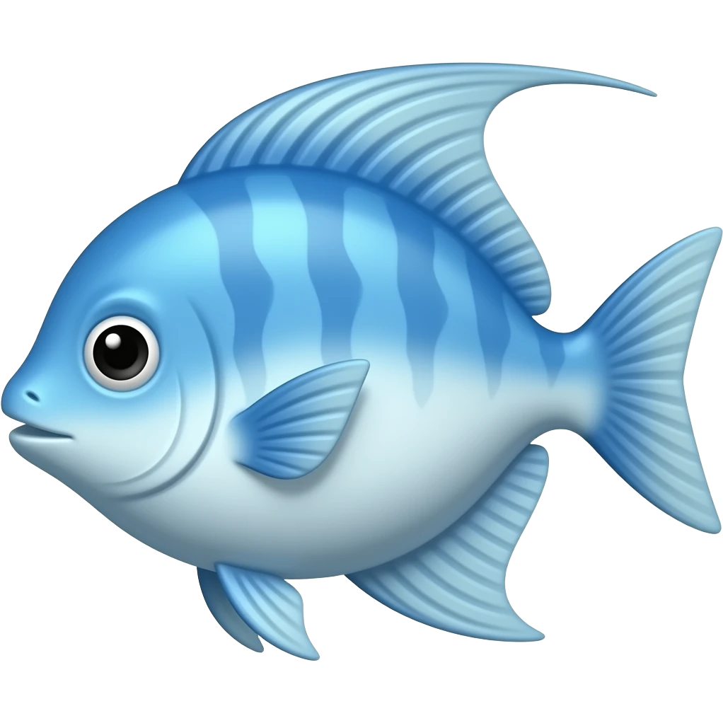 É o peixe Este É azul emoji