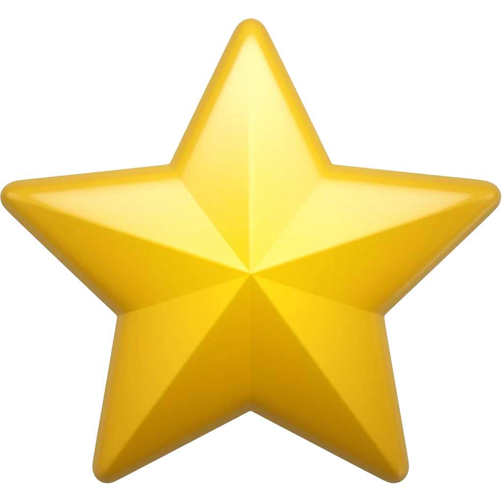 A yellow Star emoji