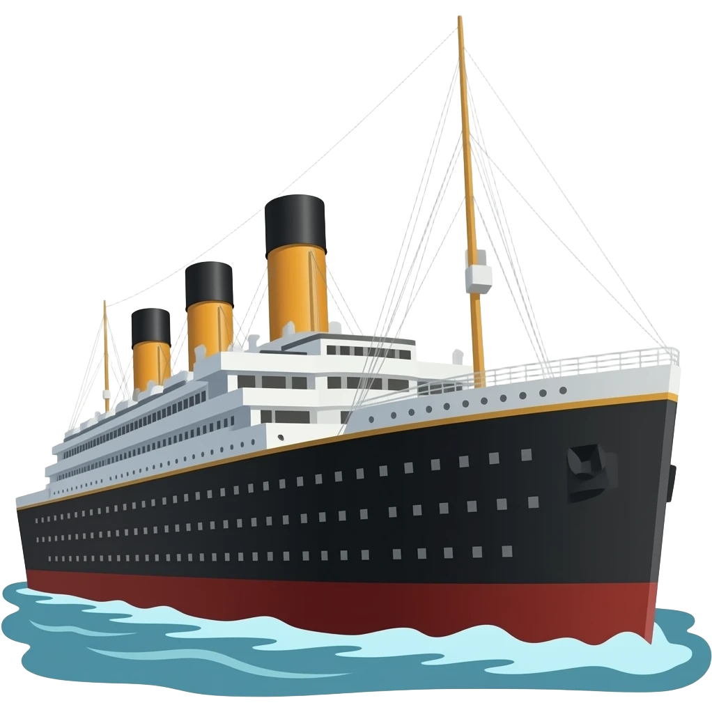 El titanic emoji