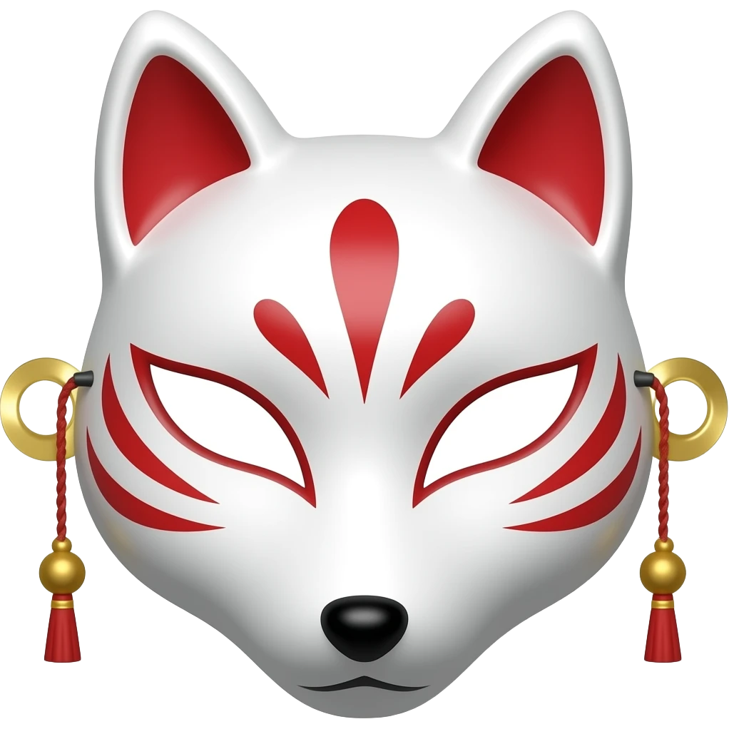 kitsune mask emoji