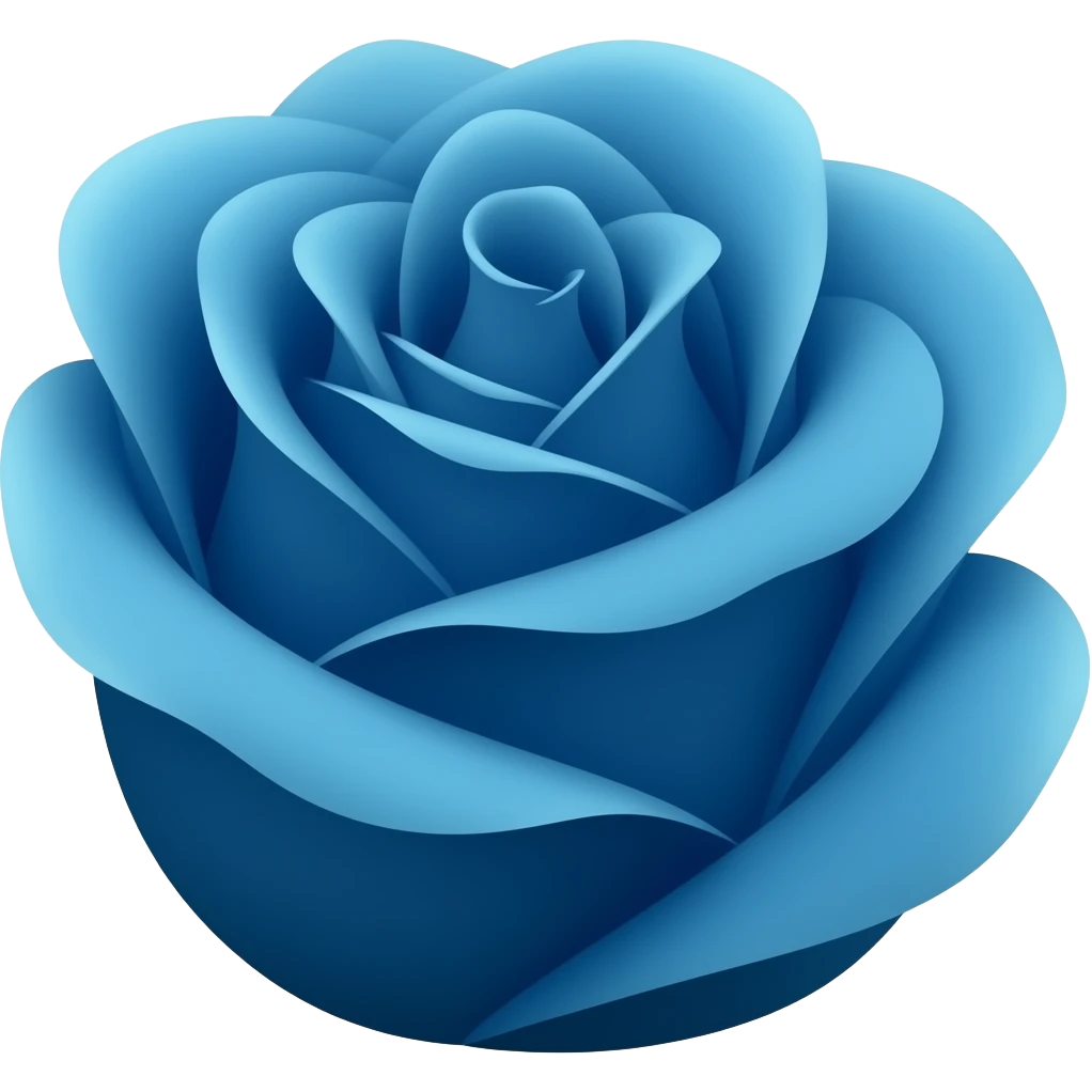 rosa azul emoji