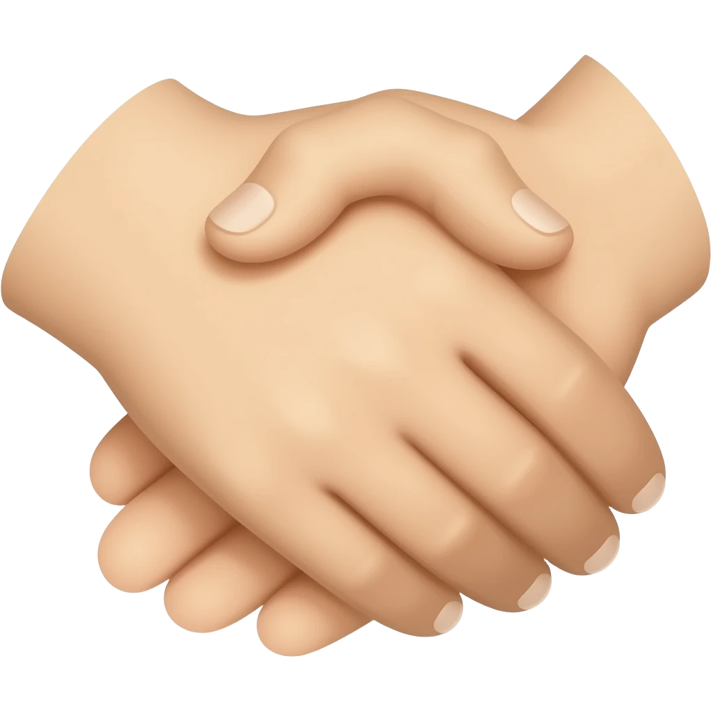 Unity hands emoji