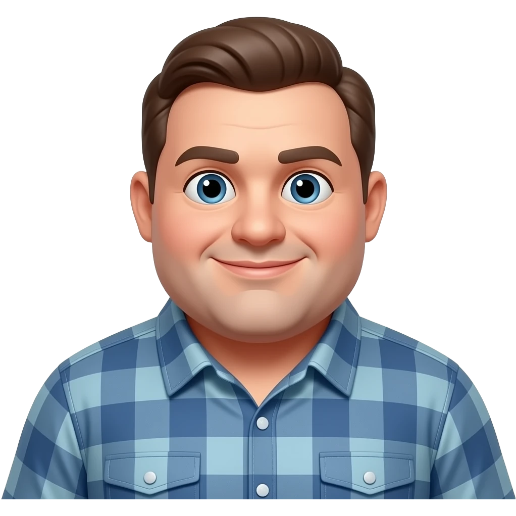 Fat man emoji