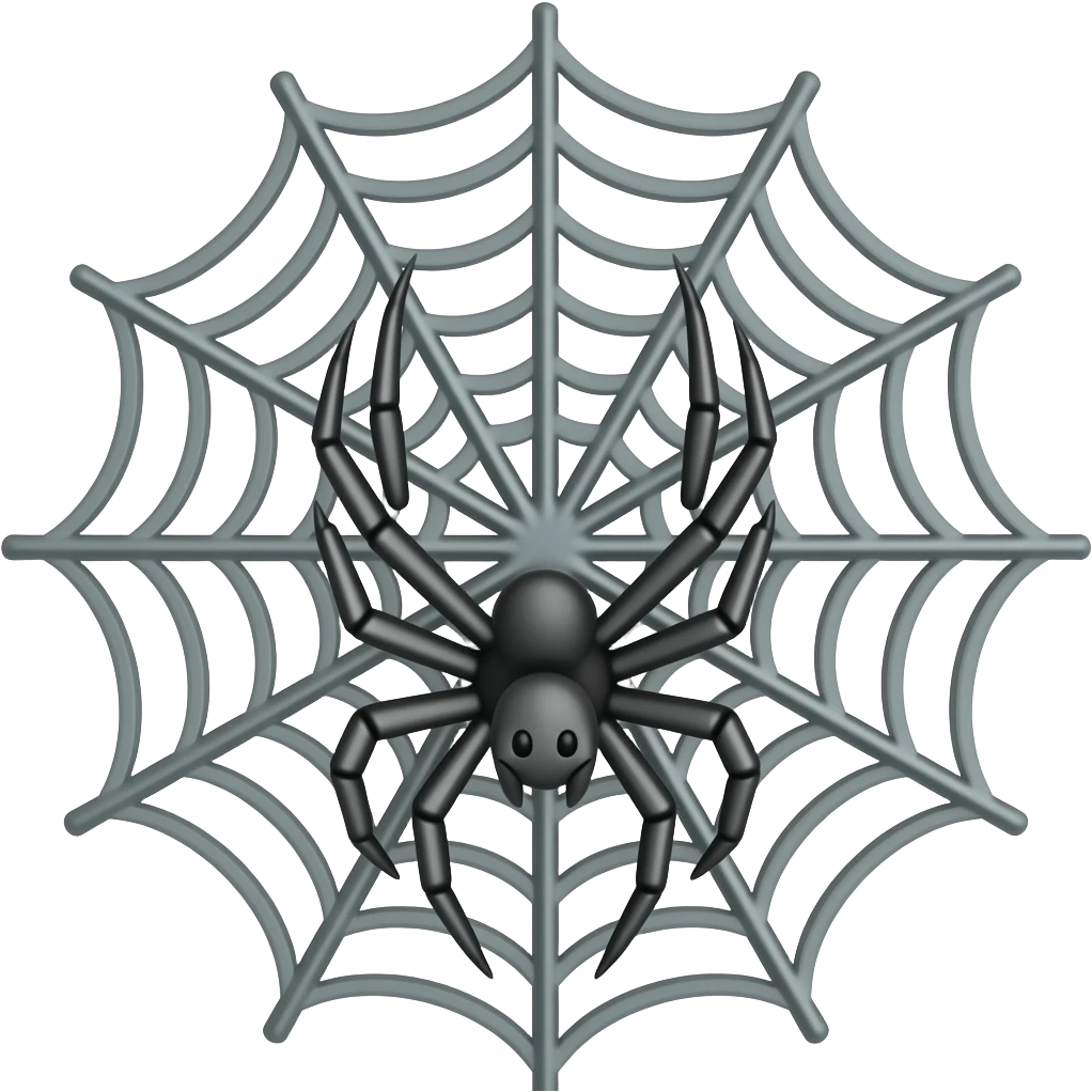 spider web emoji