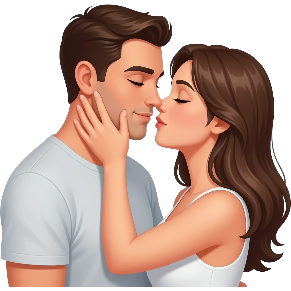 Sexual intercourse man woman emoji