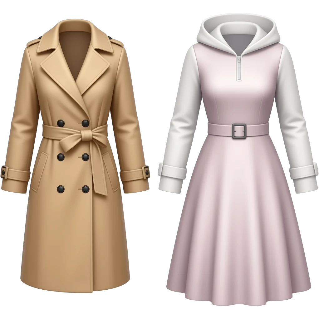 clothes like tshirt coat dress emoji