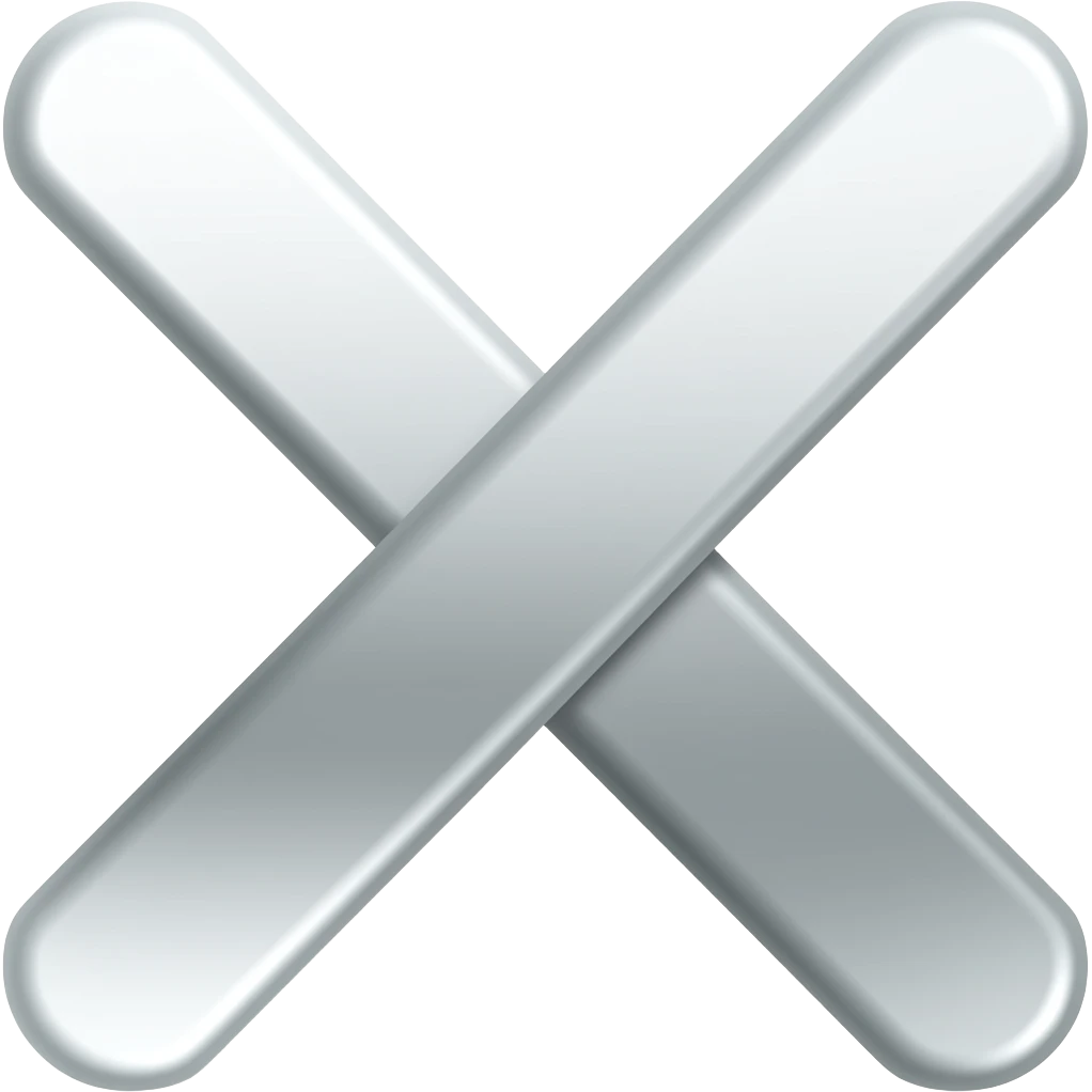 X emoji