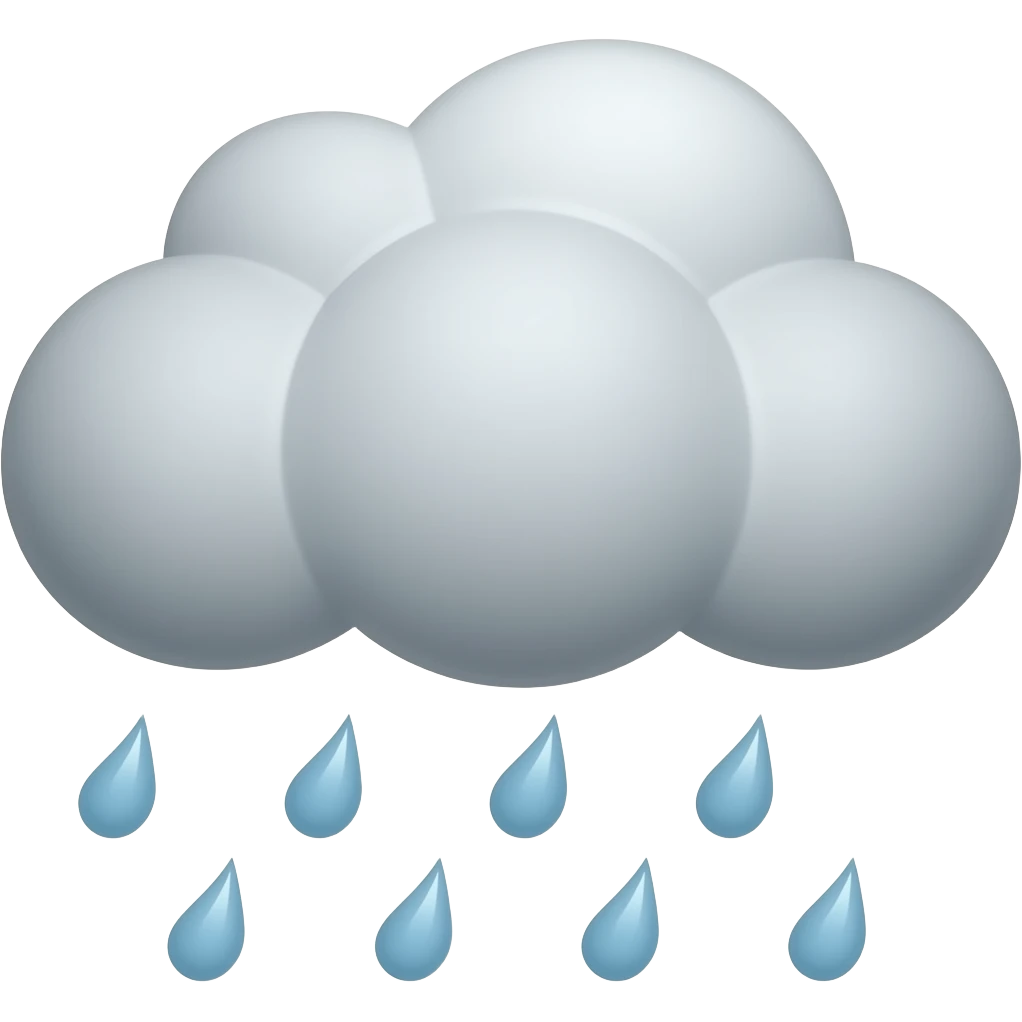 Rain emoji