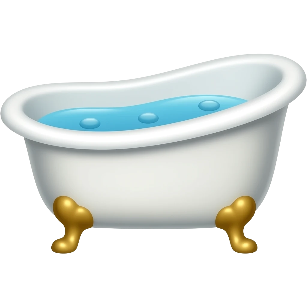bath hot emoji