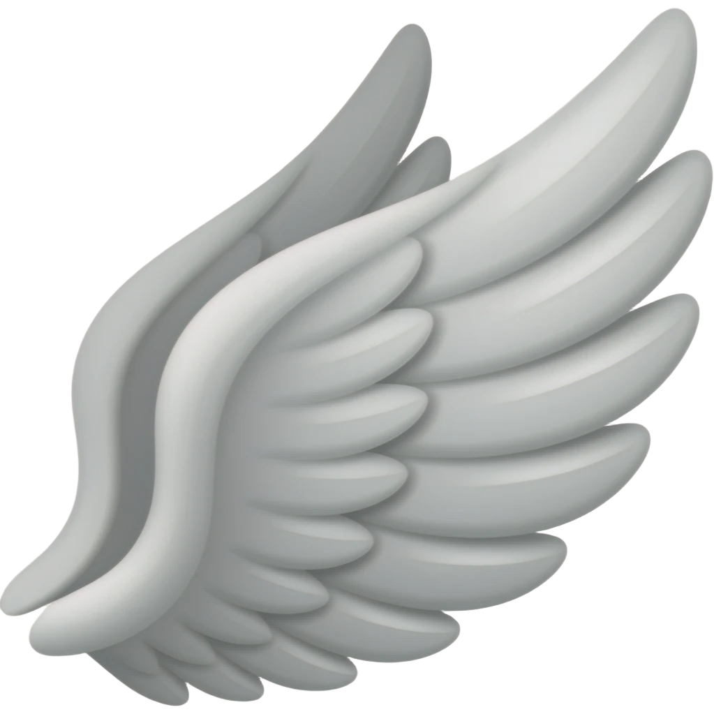 Wing emoji