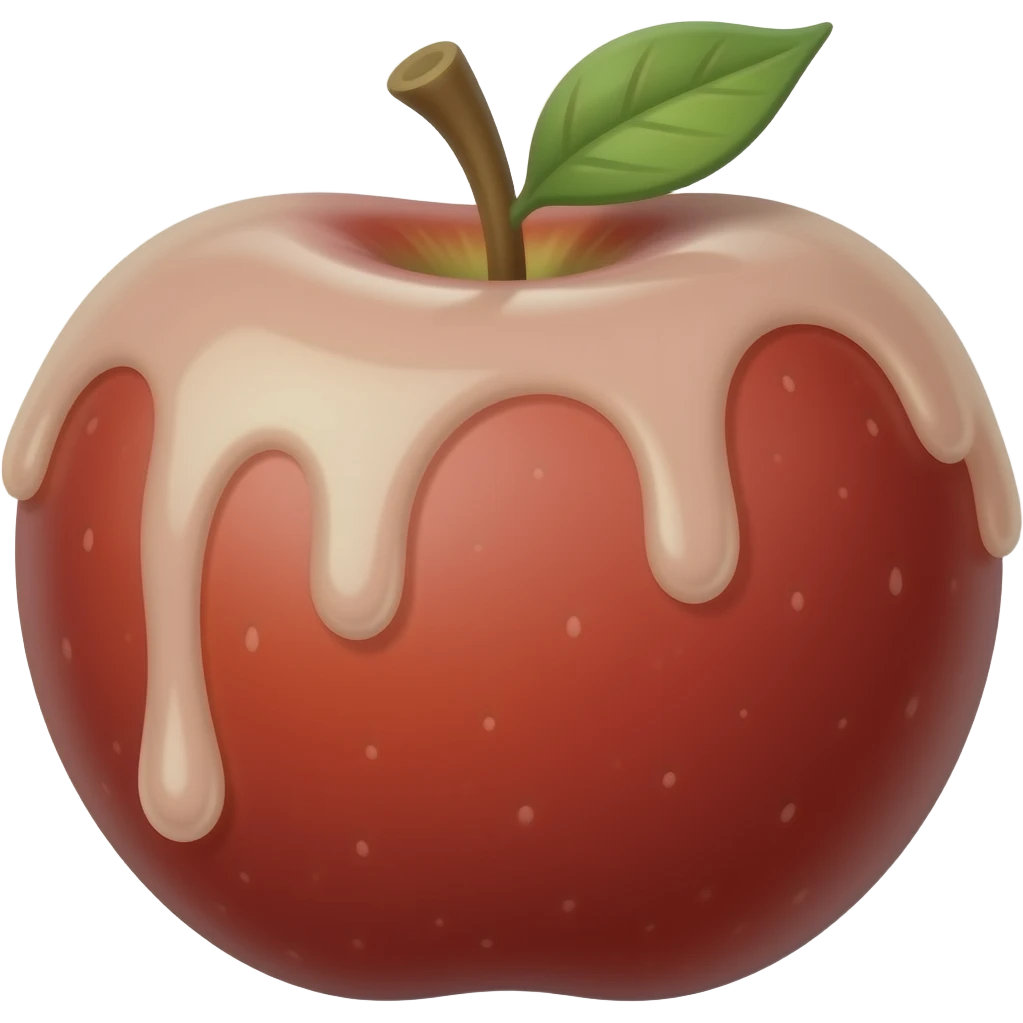 Poison apple dripping emoji