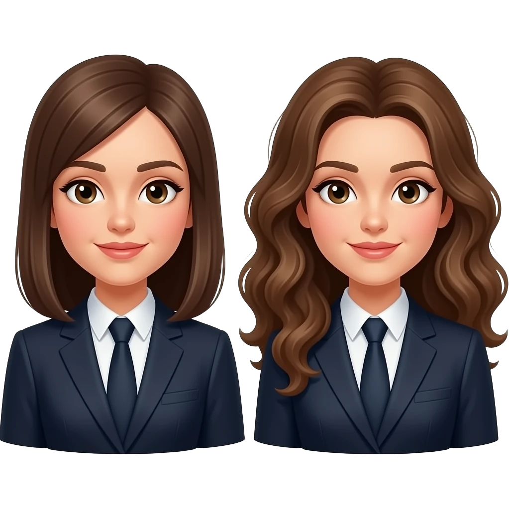 lawyer straight brown hair white woman and lawyer brunette long curly white woman lawyer. Lawyers court emoji