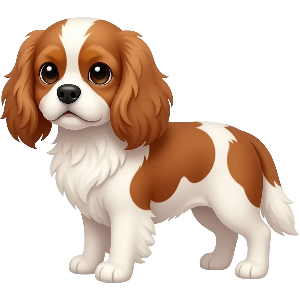 cavalier king charles spaniels rubis emoji | AI Emoji Generator
