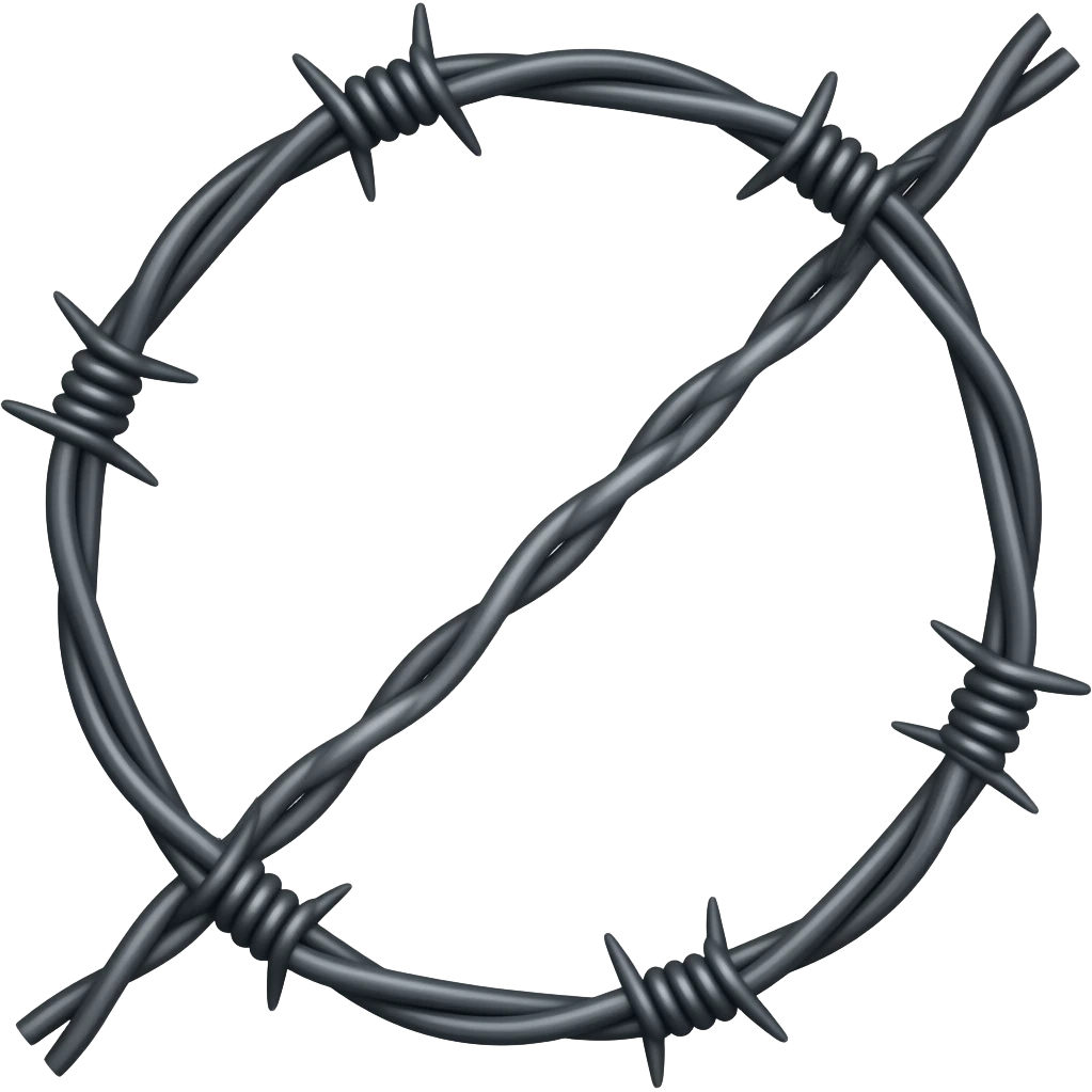 barbed wire emoji