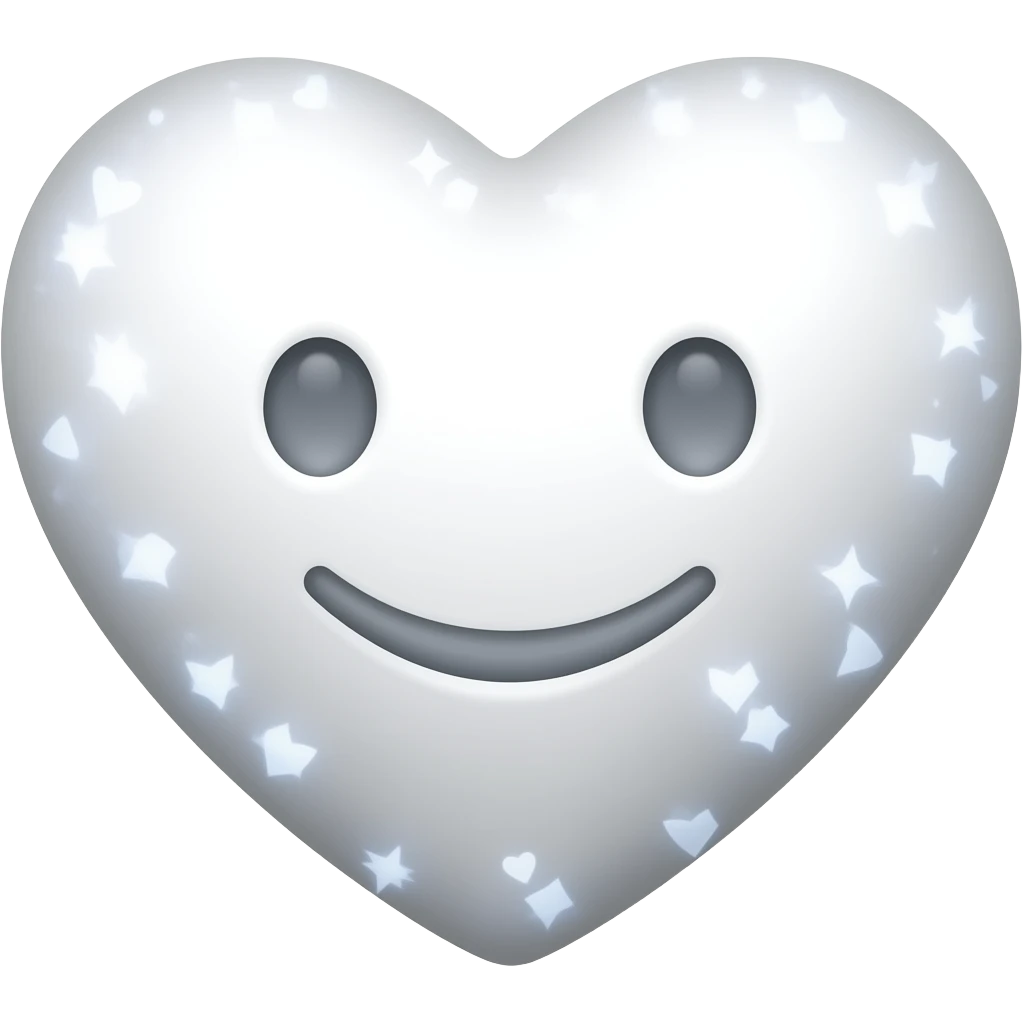 🤍✨🥰 emoji