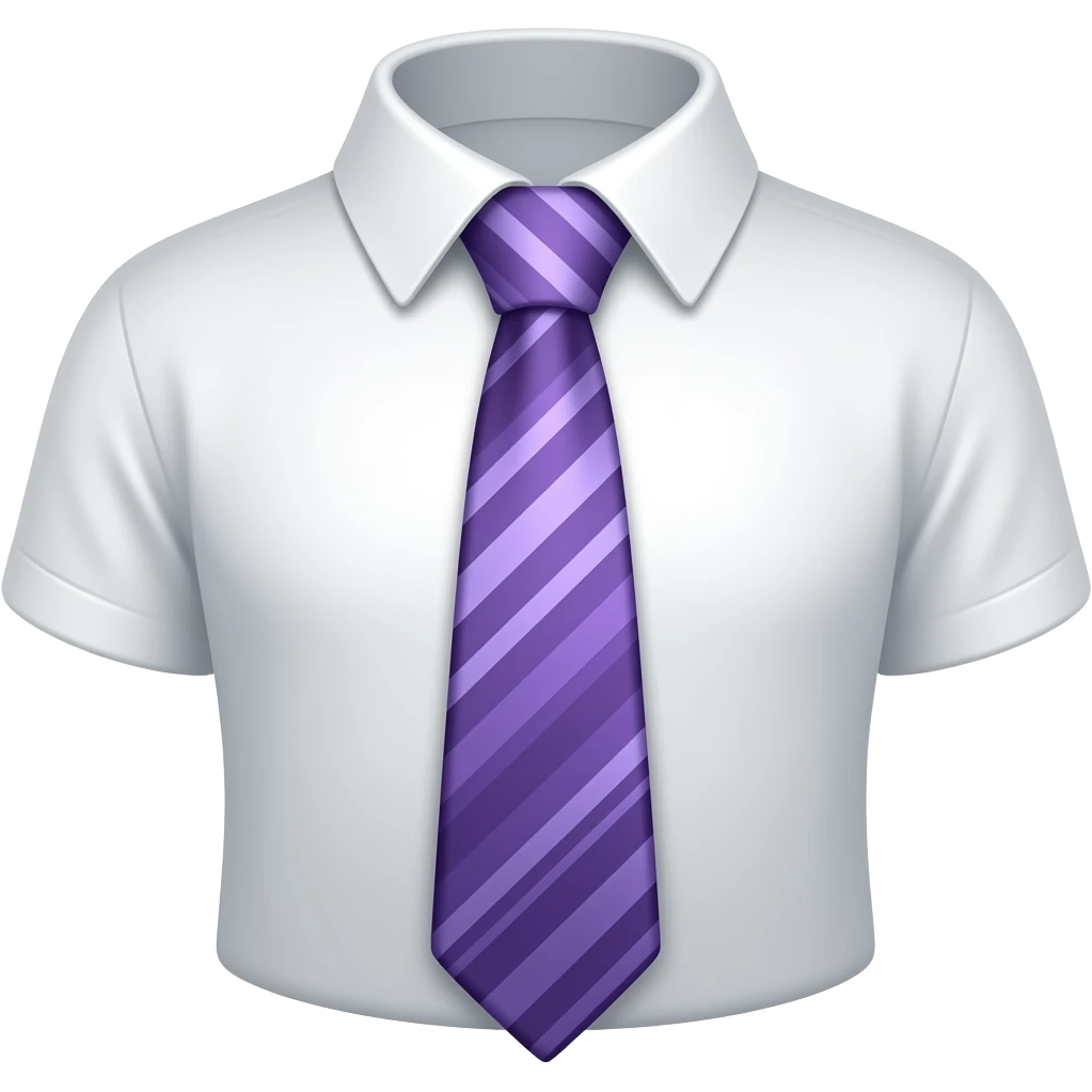 Lazo morado emoji