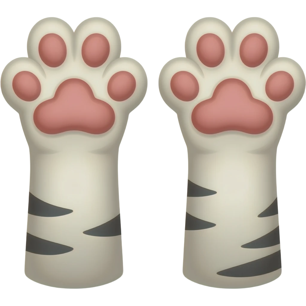 Cat paws emoji