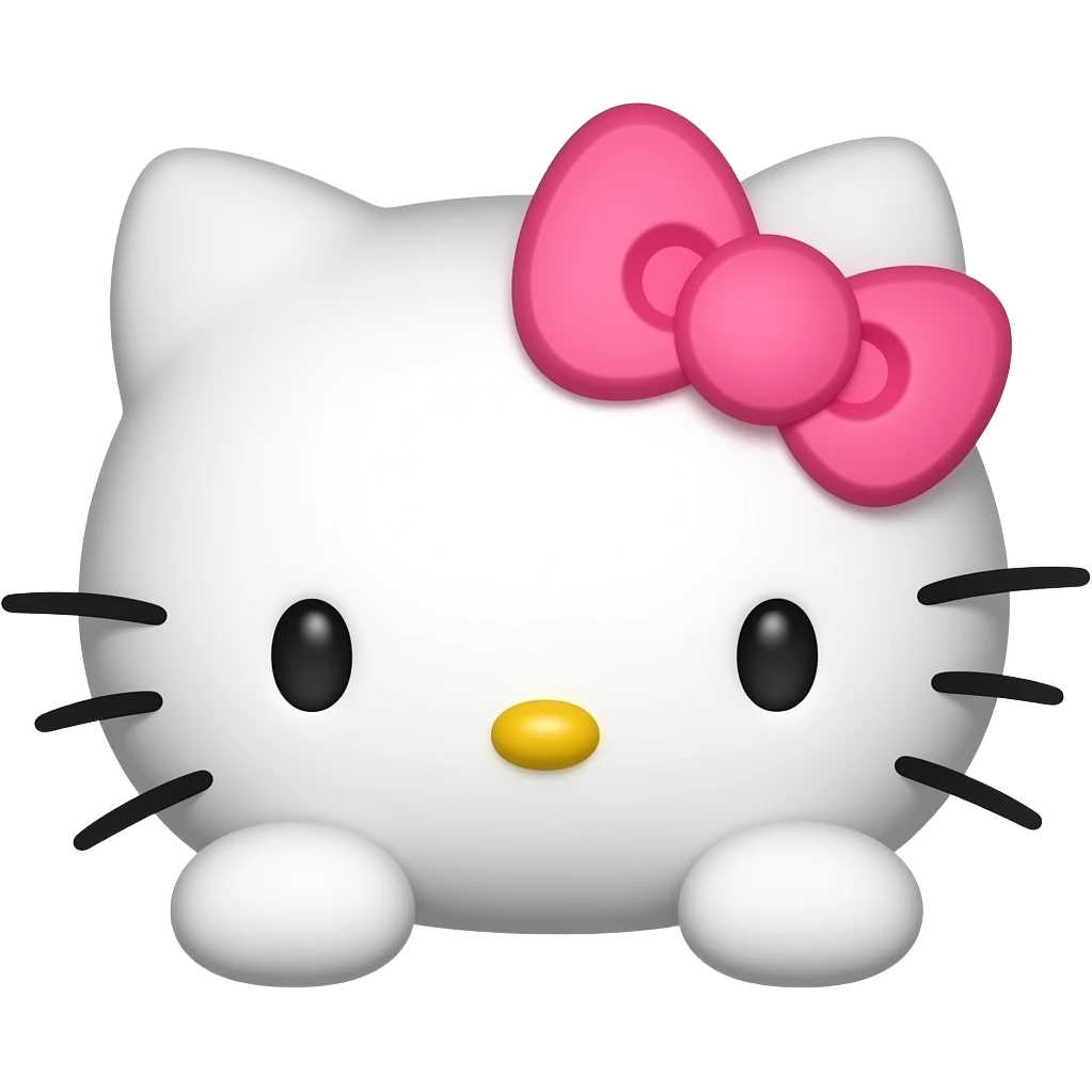 Hello Kitty emoji