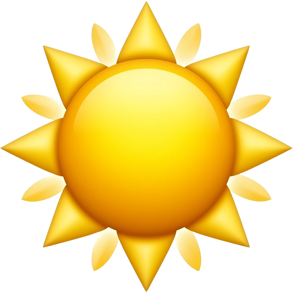 Summer icon emoji