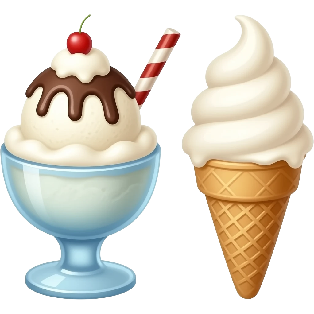 🍧🍨 emoji