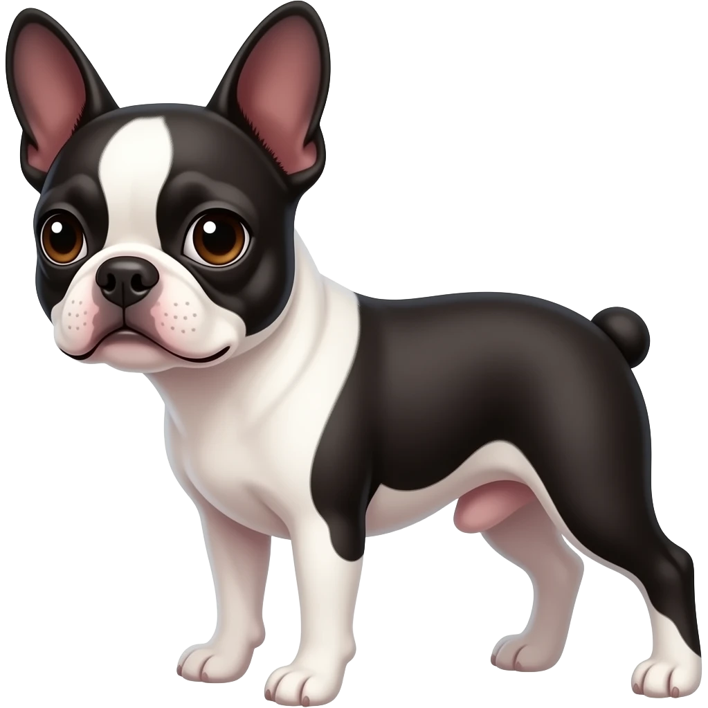 Boston terrier emoji
