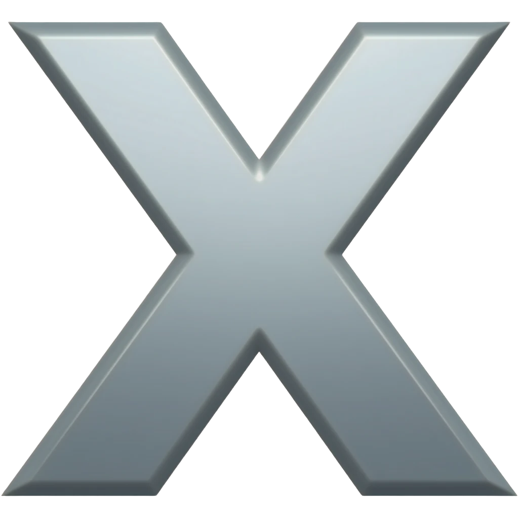 X emoji