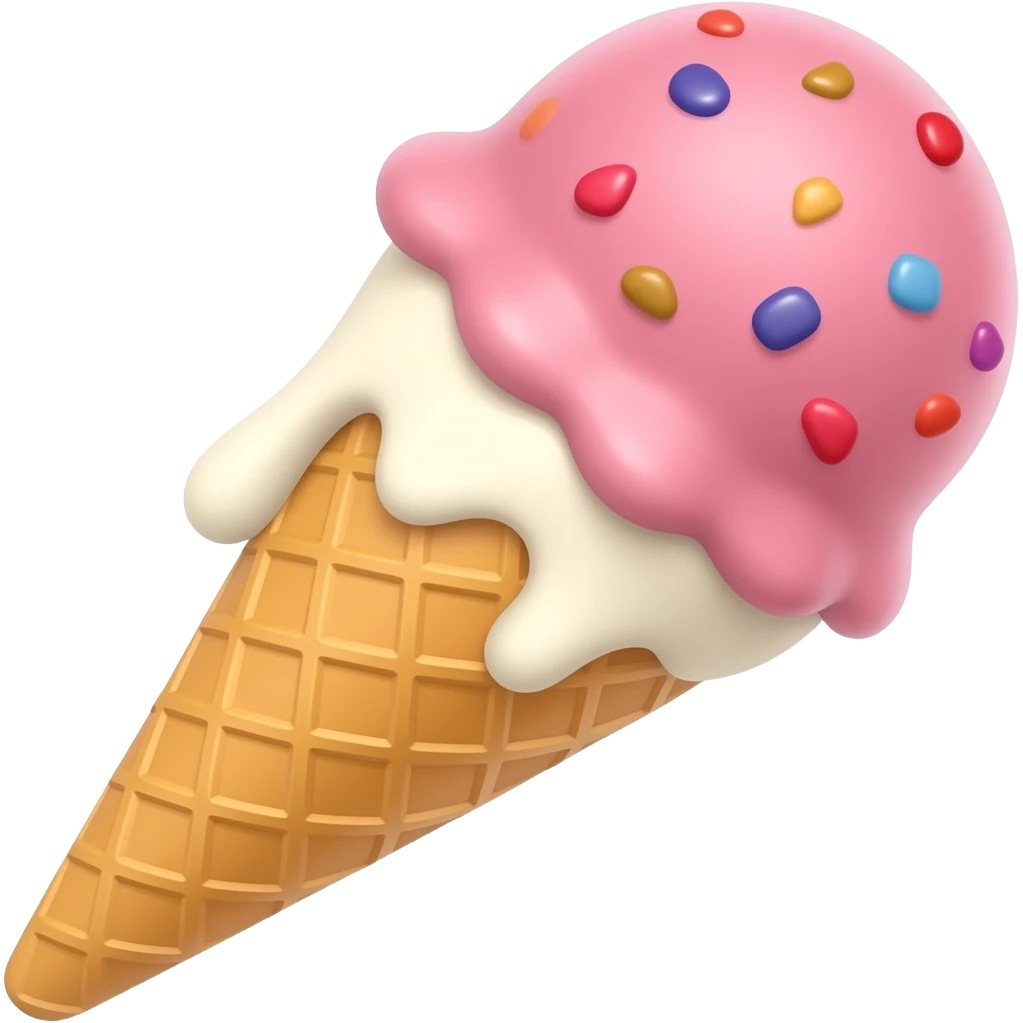 Ice cream emoji