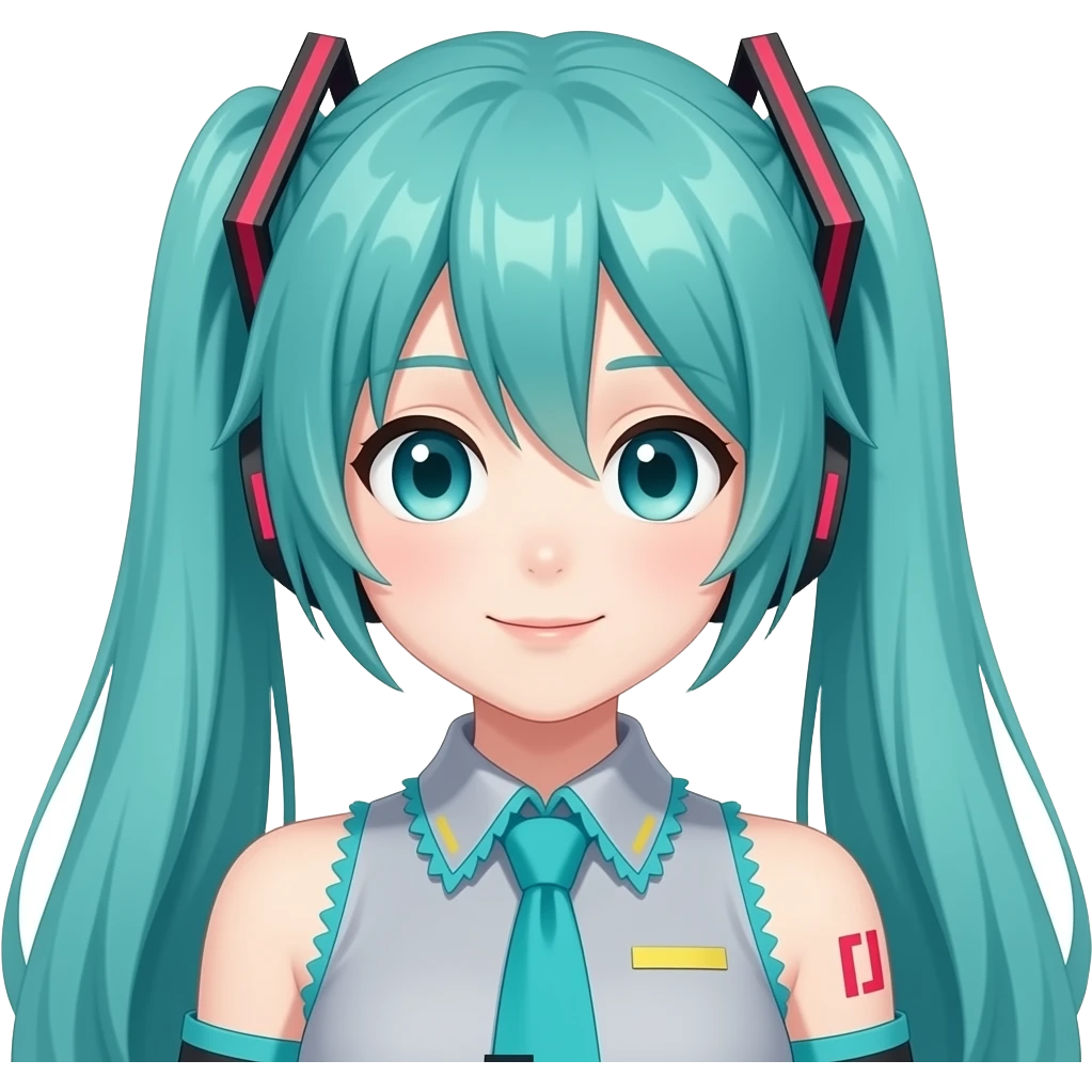 naked miku emoji