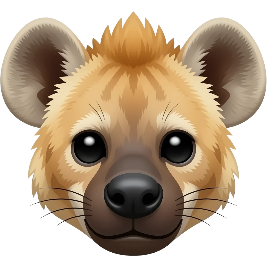 морда гиены emoji