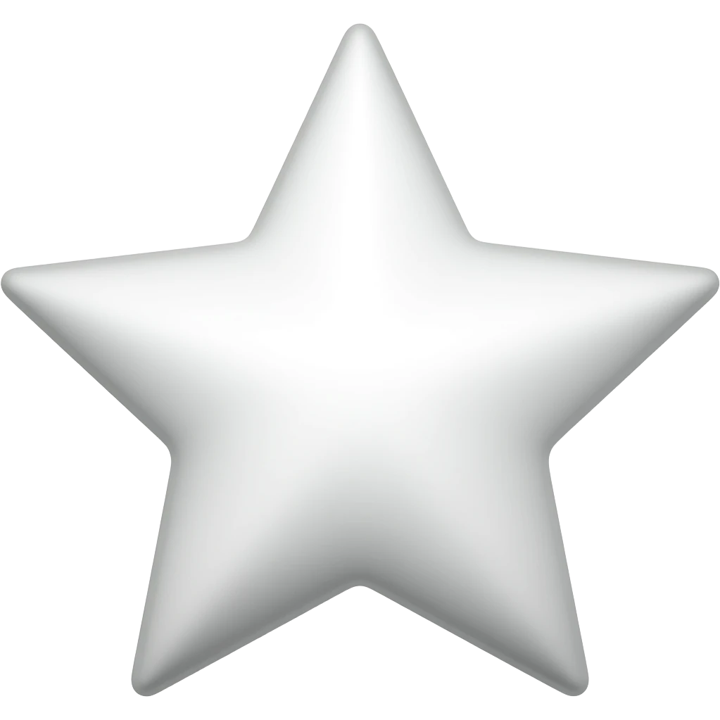 White Star emoji
