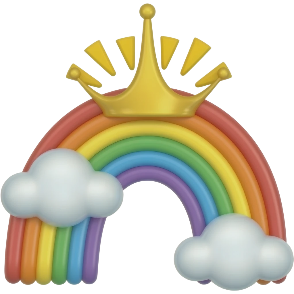 Rainbow emoji