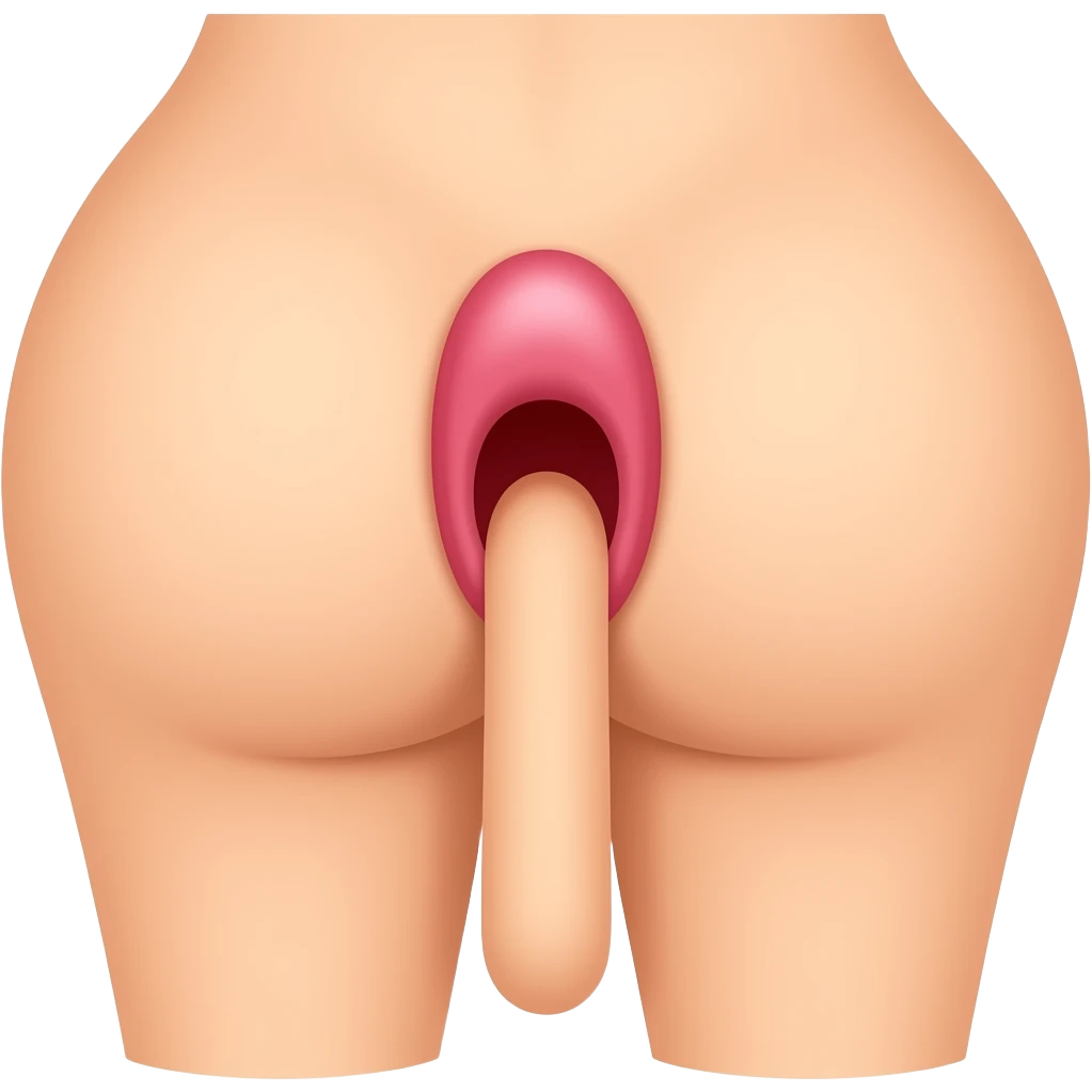 Two fingers in vagina and one finger in ass emoji
