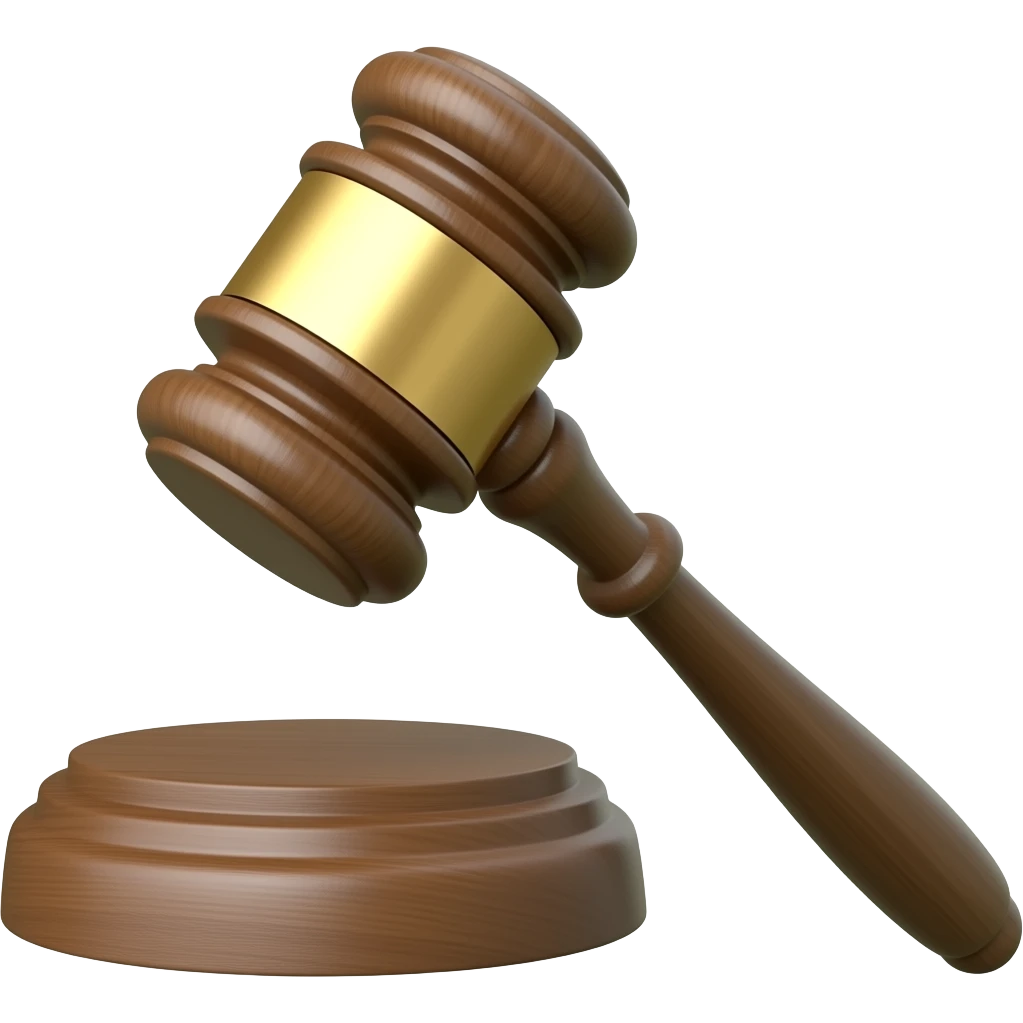 Gavel  emoji emoji