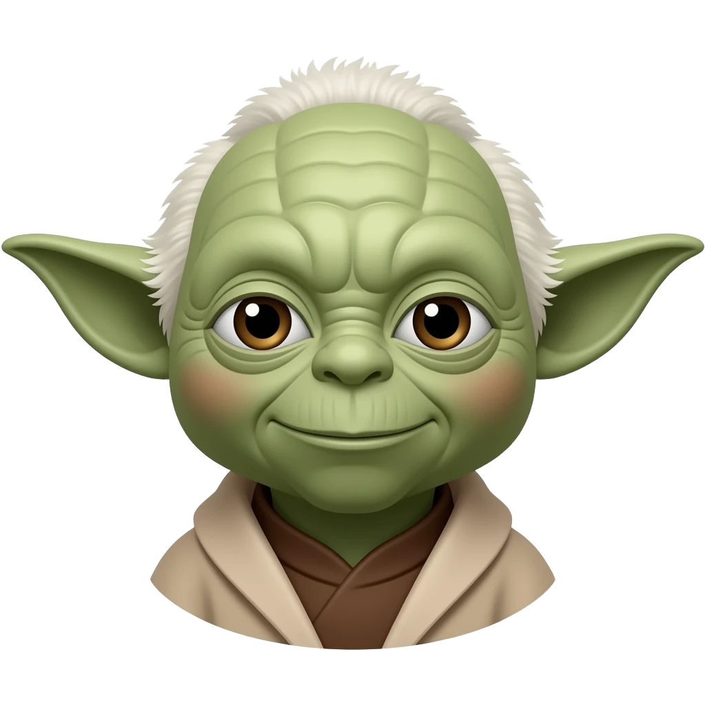 Yoda head emoji