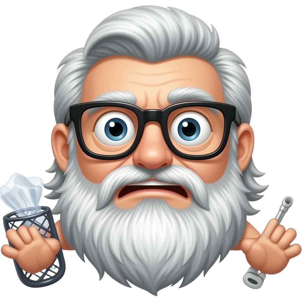 Smelly trashy retard emoji