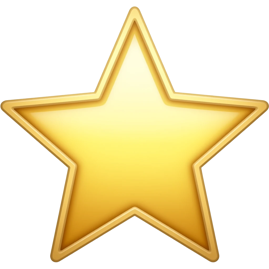 Half star emoji