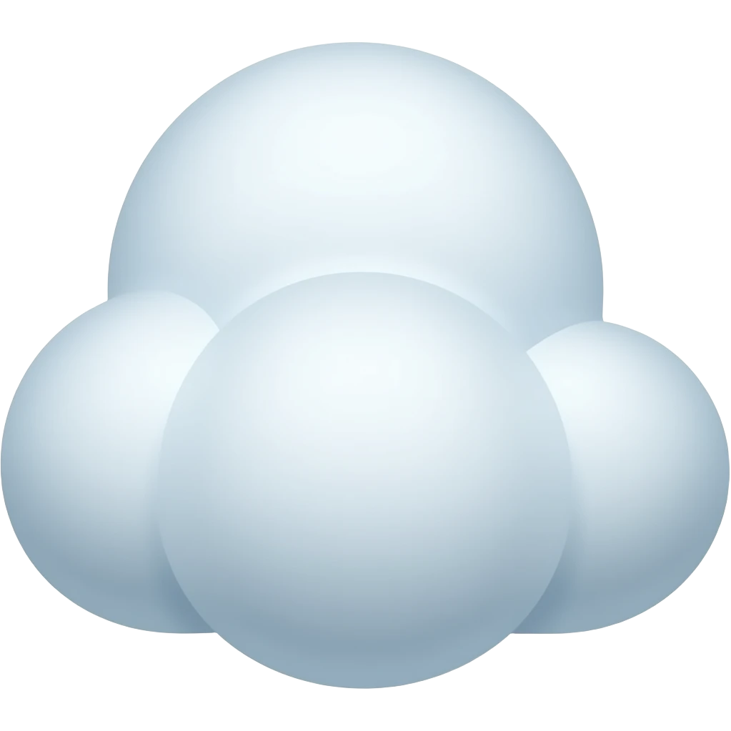 Cloud emoji