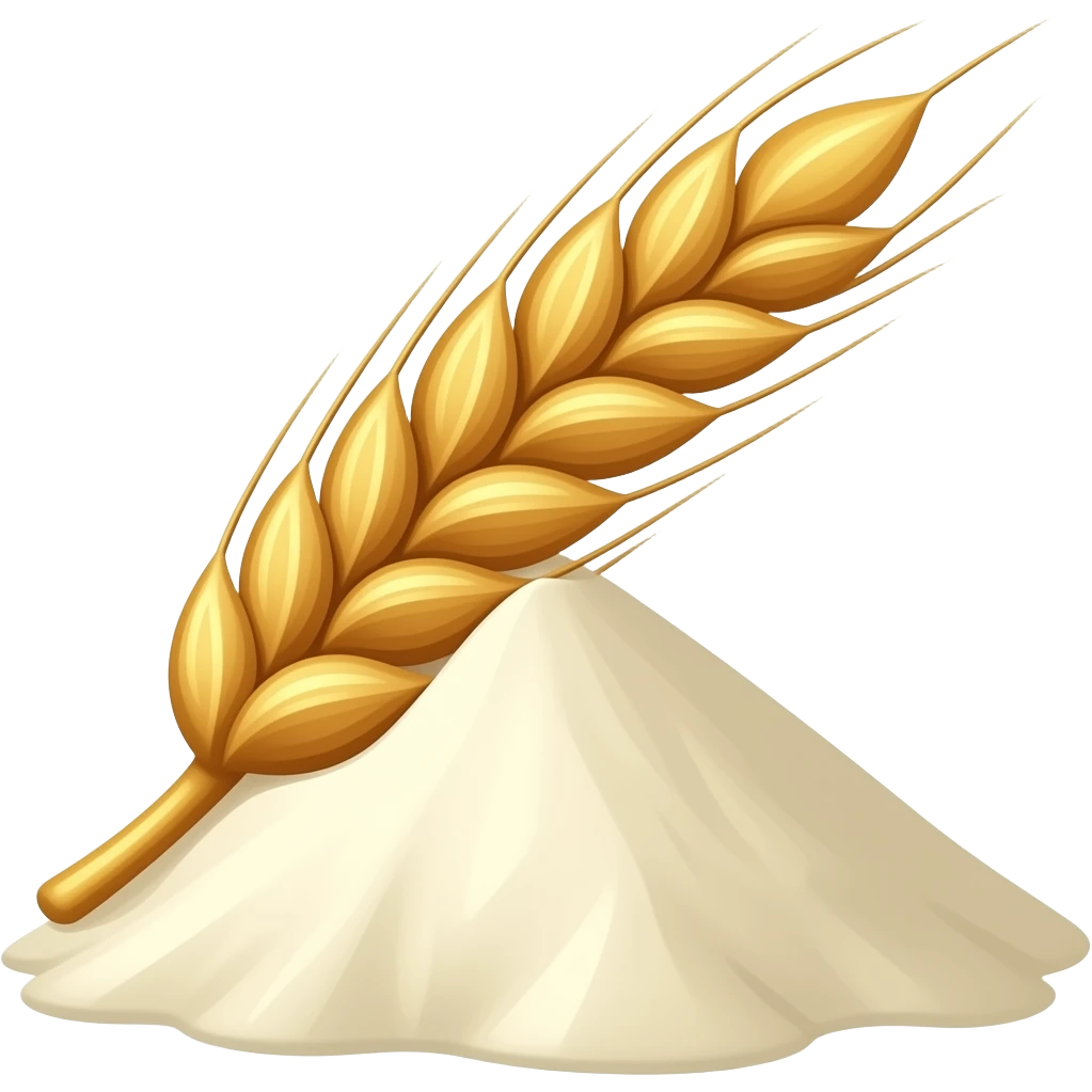 wheat flour emoji