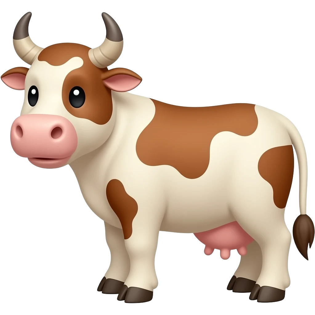 Cartoon ox emoji